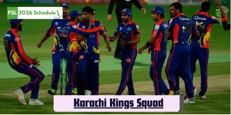 karachi kings squad